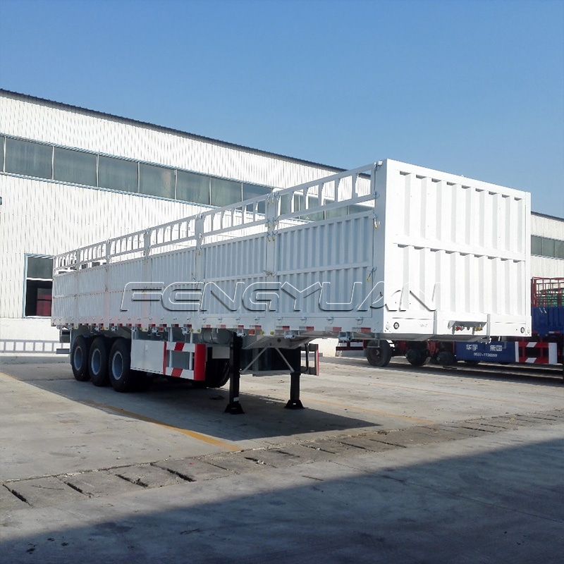 3 axle fence trailer